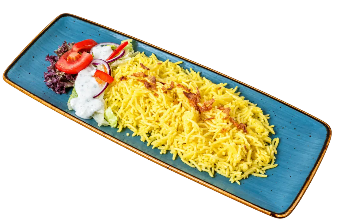 Basmati-Reis als Beilage